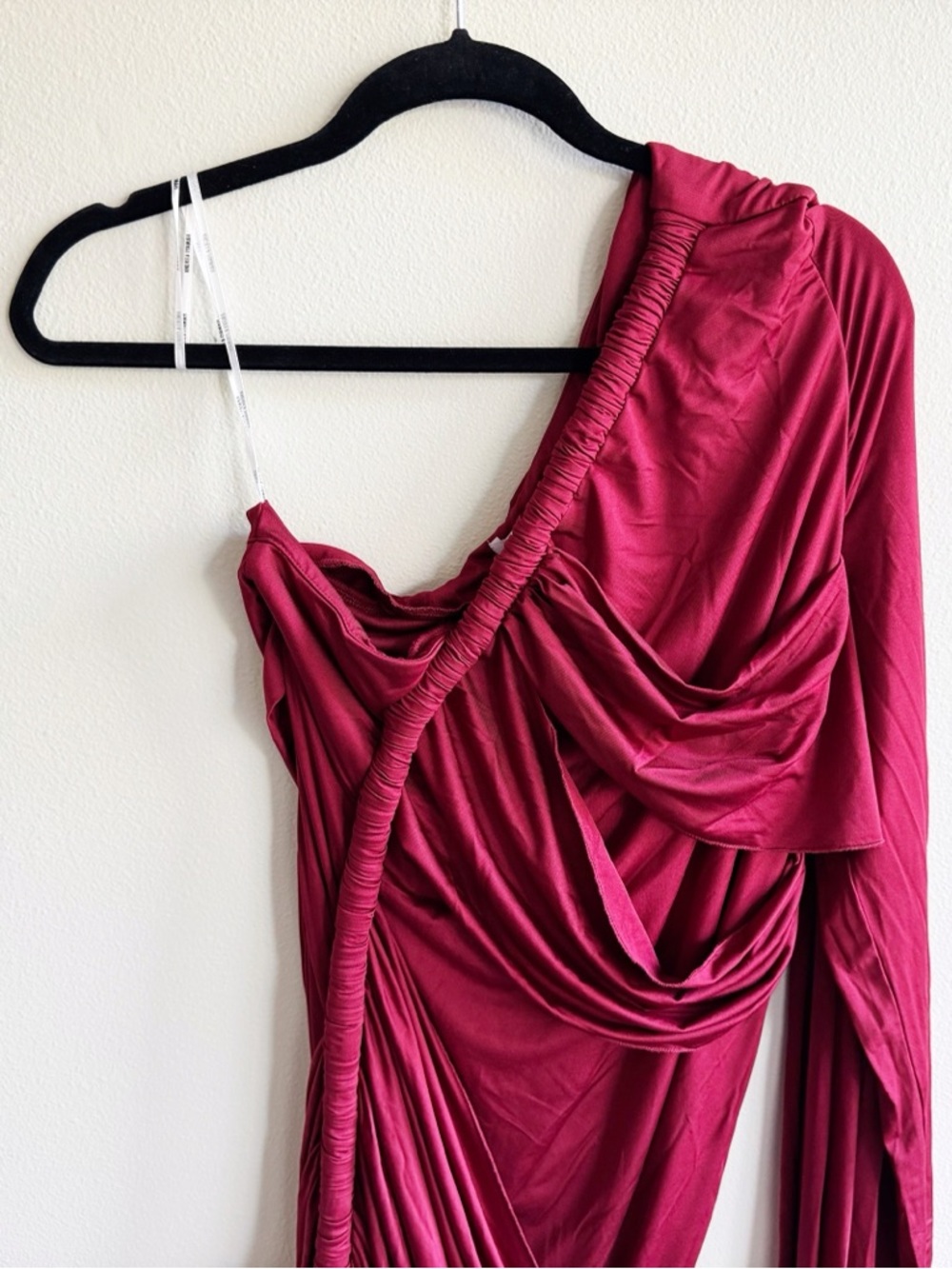 Andrea Iyamah Turi One Shoulder, Ruched, Asymmetrical Dress - Picture 8 of 15